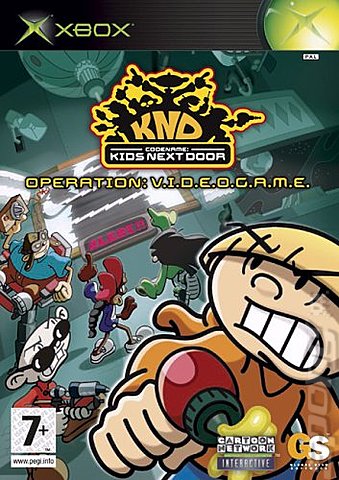 Codename Kids Next Door: Operation V.I.D.E.O.G.A.M.E. - Xbox Cover & Box Art