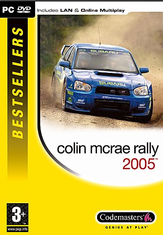 Colin McRae Rally 2005 - PC Cover & Box Art