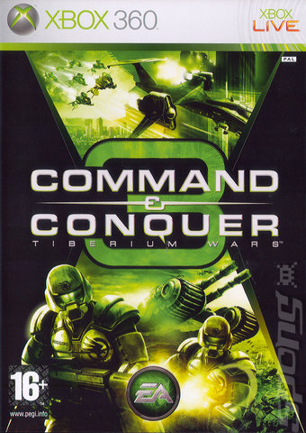 Command & Conquer 3: Tiberium Wars - Xbox 360 Cover & Box Art