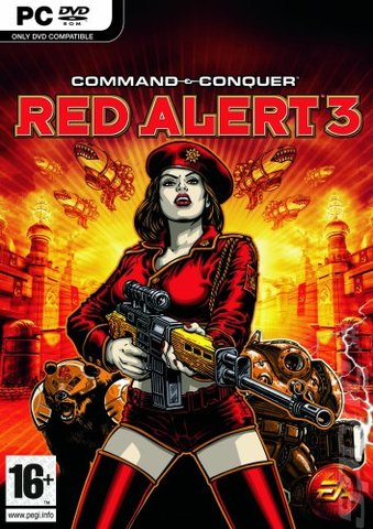 Command & Conquer: Red Alert 3 - PC Cover & Box Art