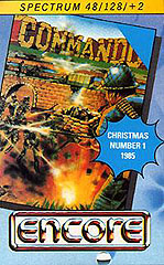 Commando - Spectrum 48K Cover & Box Art