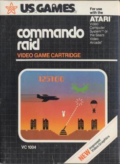 Commando Raid - Atari 2600/VCS Cover & Box Art