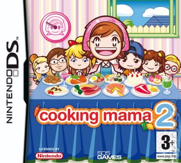 Cooking Mama 2: Dinner with Friends - DS/DSi Cover & Box Art