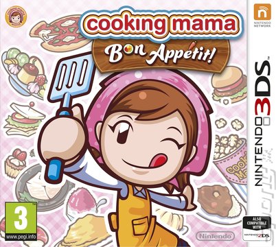 Cooking Mama: Bon App�tit! - 3DS/2DS Cover & Box Art