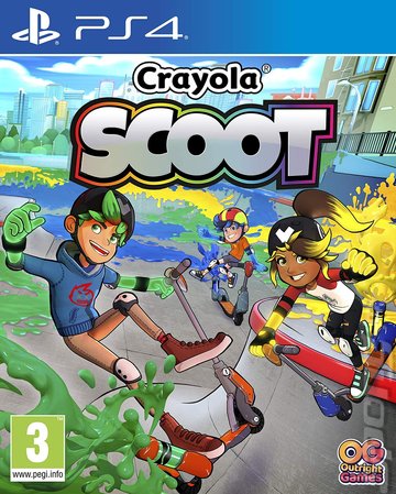 Crayola Scoot - PS4 Cover & Box Art