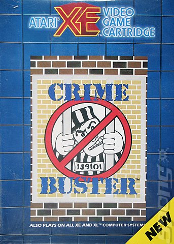 Crime Buster - Atari 400/800/XL/XE Cover & Box Art