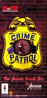 Crime Patrol - 3DO Cover & Box Art