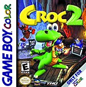 Croc 2 - Game Boy Color Cover & Box Art