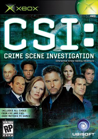 CSI: Crime Scene Investigation - Xbox Cover & Box Art
