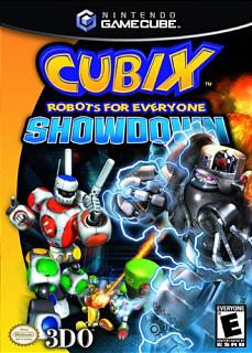 Cubix Robots for Everyone: Showdown - GameCube Cover & Box Art
