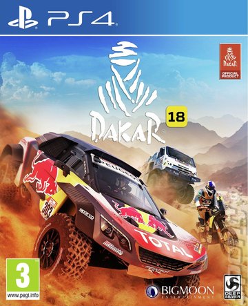 DAKAR 18 - PS4 Cover & Box Art