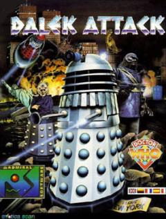 Dalek Attack - C64 Cover & Box Art