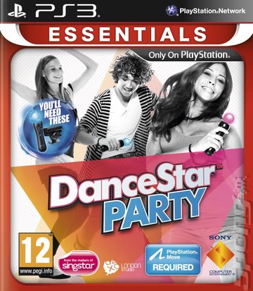 DanceStar Party - PS3 Cover & Box Art