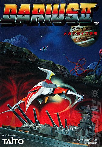 Darius II - Sega Megadrive Cover & Box Art