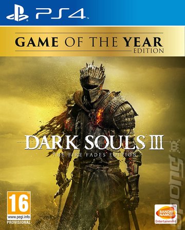 Dark Souls III: The Fire Fades Edition - PS4 Cover & Box Art
