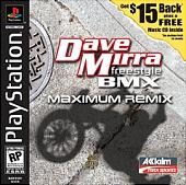 Dave Mirra Freestyle BMX: Maximum Remix - PlayStation Cover & Box Art