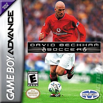 David Beckham Soccer - GBA Cover & Box Art