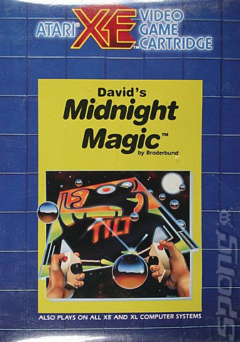 David's Midnight Magic - Atari 400/800/XL/XE Cover & Box Art
