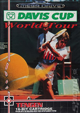 Davis Cup: World Tour - Sega Megadrive Cover & Box Art