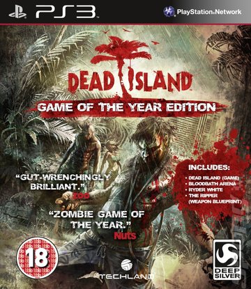 Dead Island: Game of the Year Edition - PS3 Cover & Box Art