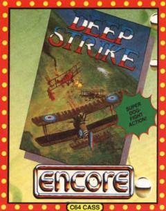 Deep Strike - C64 Cover & Box Art