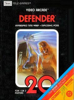 Defender - Atari 2600/VCS Cover & Box Art
