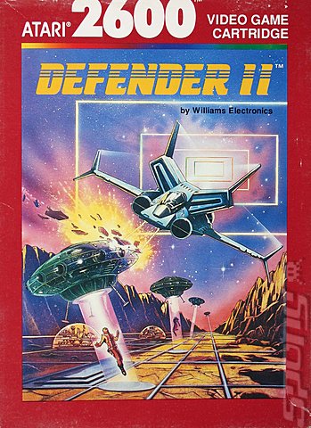 Defender II - Atari 2600/VCS Cover & Box Art