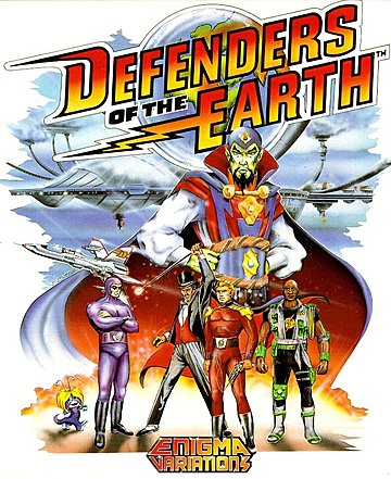 Defenders of the Earth - Amiga Cover & Box Art