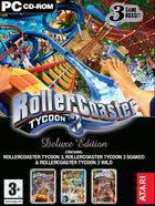 Rollercoaster Tycoon 3 Deluxe Edition - PC Cover & Box Art