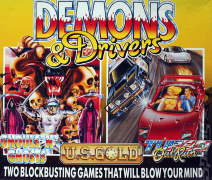 Demons & Drivers - Spectrum 48K Cover & Box Art