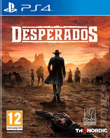 Desperados III - PS4 Cover & Box Art