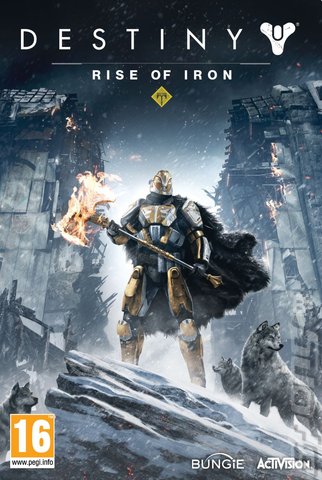 Destiny: Rise of Iron - PS4 Cover & Box Art