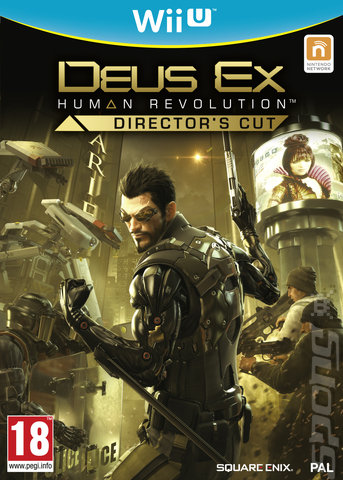 Deus Ex: Human Revolution: Director's Cut - Wii U Cover & Box Art