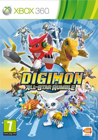Digimon All-Star Rumble - Xbox 360 Cover & Box Art