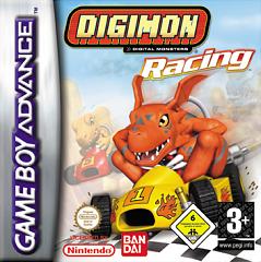 Digimon Racing - GBA Cover & Box Art