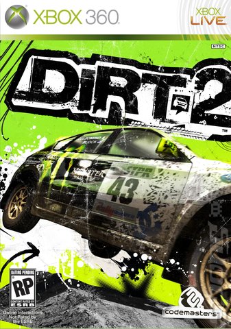 DiRT 2 - Xbox 360 Cover & Box Art