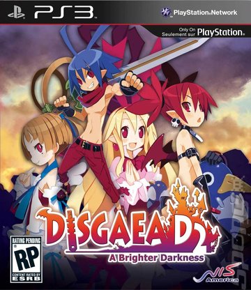 Disgaea D2: A Brighter Darkness - PS3 Cover & Box Art