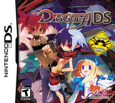Disgaea DS - DS/DSi Cover & Box Art