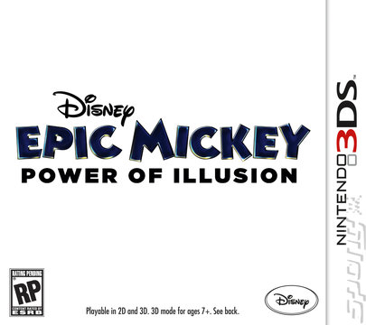Disney: Epic Mickey: Power of Illusion - 3DS/2DS Cover & Box Art
