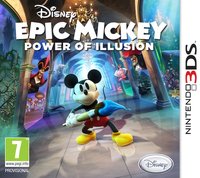 Disney: Epic Mickey: Power of Illusion - 3DS/2DS Cover & Box Art