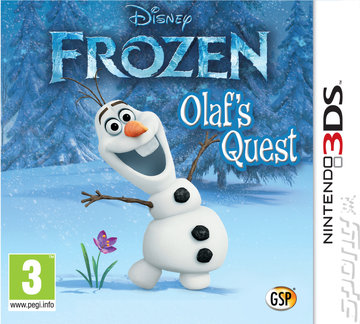 Disney Frozen: Olaf's Quest - 3DS/2DS Cover & Box Art