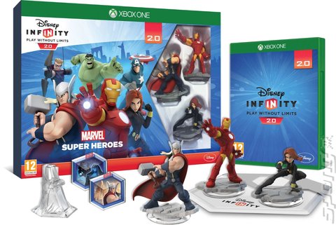 Disney Infinity 2.0: Marvel Superheroes - Xbox One Cover & Box Art