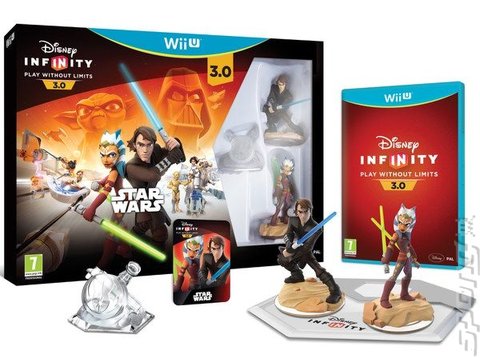 Disney Infinity 3.0: Star Wars - Wii U Cover & Box Art