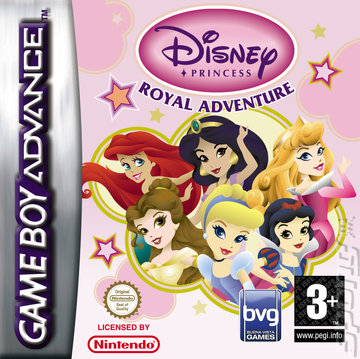 Disney Princess: Royal Adventure - GBA Cover & Box Art
