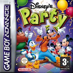 Disney's Party - GBA Cover & Box Art