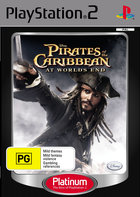 Disney's Pirates of the Caribbean: At World's End - PS2 Cover & Box Art