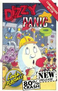 Dizzy Panic - C64 Cover & Box Art