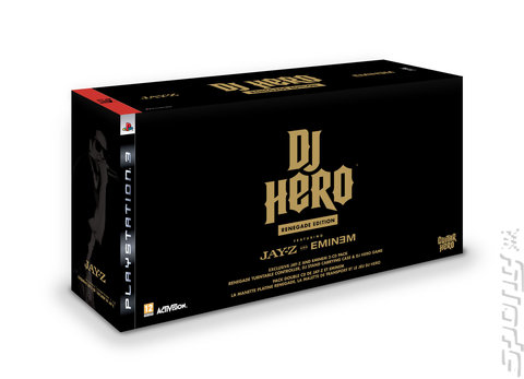 DJ Hero - PS3 Cover & Box Art