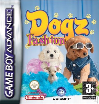 Dogz Fashion - GBA Cover & Box Art