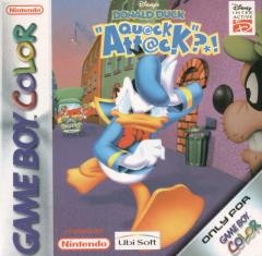 Donald Duck Quack Attack - Game Boy Color Cover & Box Art